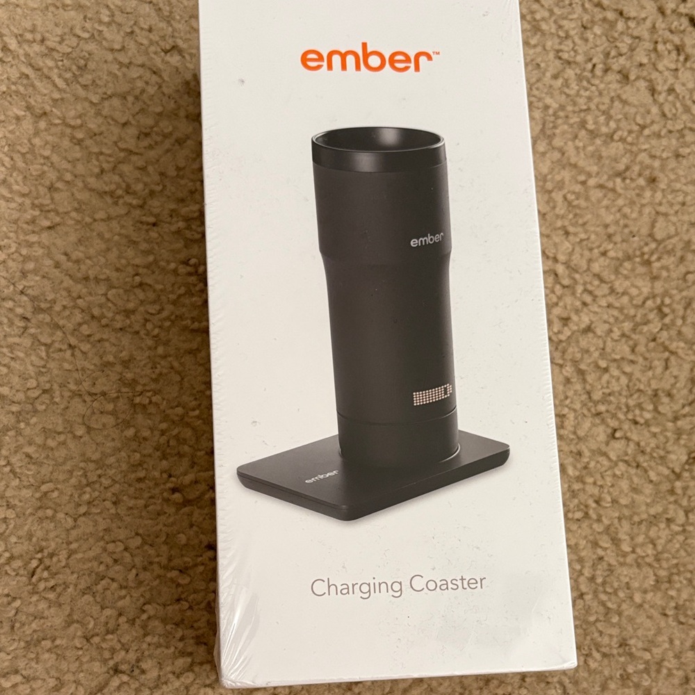 New Ember Black Charging Coaster-open to offer